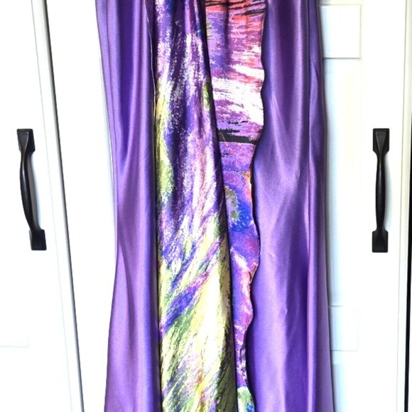 stunning purple beaded/jeweled detailed gown by BLUSH Prom by Alexia - Picture 6 of 15